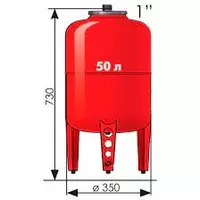 Расширительный бак Cruwa 50 литров - 862 500 сум