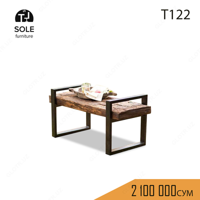 Журнальный стол в стиле лофт "T122" - 2 100 000 сум / шт.