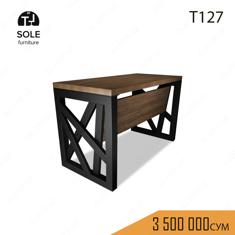 Журнальный стол в стиле лофт "T127" - 3 500 000 сум