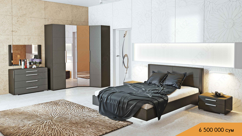 Спальная корпусная мебель модель "BED_R2"