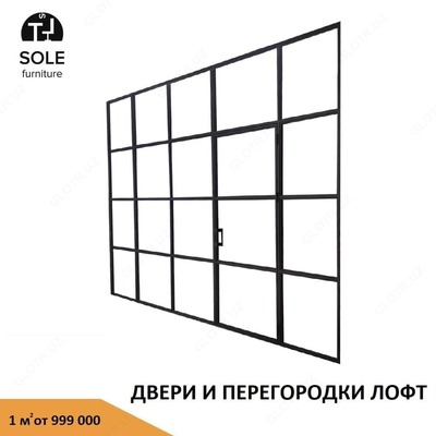 Loft uslubidagi mebel