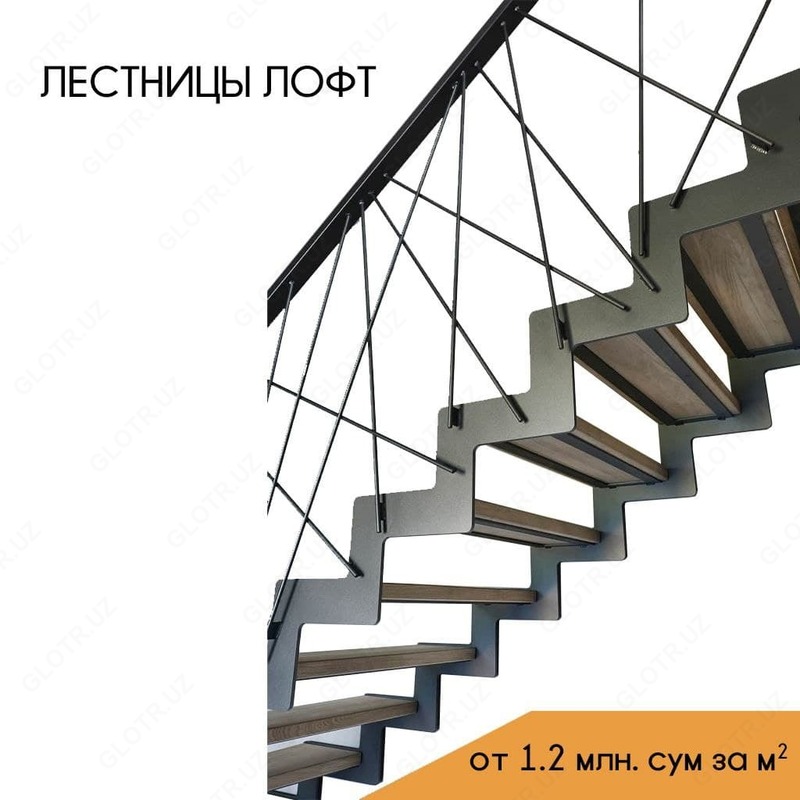 Лестницы в стиле лофт