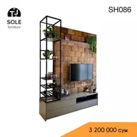 Стеллажи в стиле Лофт N2 - 3 200 000 сум