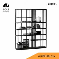 Стеллажи в стиле Лофт N6