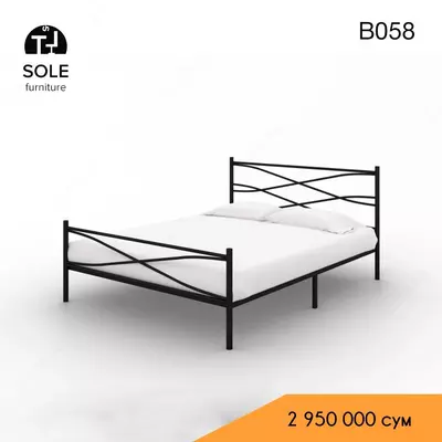 Двуспальная кровать B058