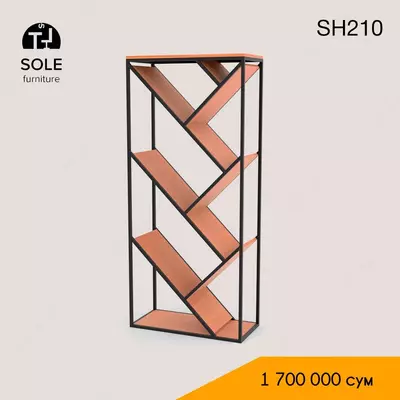 Стеллаж для книг в стиле Лофт SH210