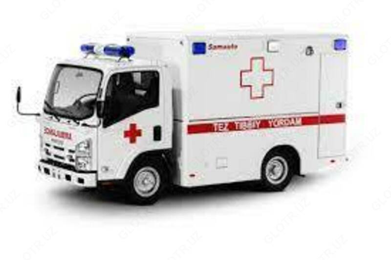 Автомобиль скорой медицинской помощи на базе шасси ISUZU NMR 77E