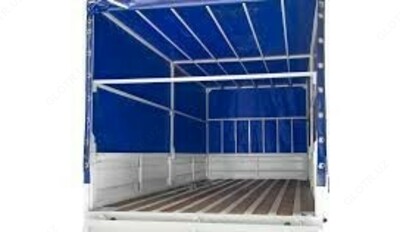 Грузовой автомобиль с бортовым каркасно-тентовым кузовом на базе шасси ISUZU NQR 71PL - Цена по запросу