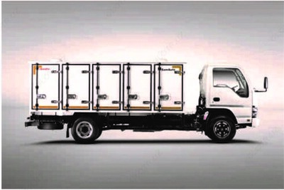 Грузовой автомобиль с кузовом хлебовоз на базе шасси ISUZU NQR 71PL - Цена по запросу