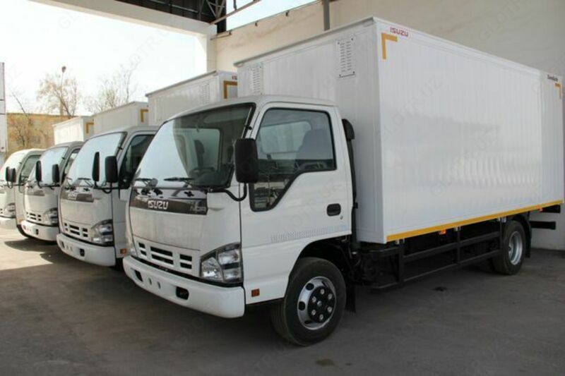 по запросу Грузовой автомобиль с кузовом хлебовоз на базе шасси ISUZU NQR 71PL