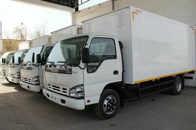 Цена по запросу Грузовой автомобиль с кузовом хлебовоз на базе шасси ISUZU NQR 71PL