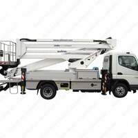 Автомобиль с кузовом телескопическая вышка на базе шасси ISUZU NQR 71PL