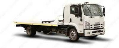 Автомобиль-эвакуатор с раздвижной платформой на базе шасси ISUZU NQR 71PL