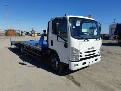 Автомобиль-эвакуатор с раздвижной платформой на базе шасси ISUZU NQR 71PL - Цена по запросу