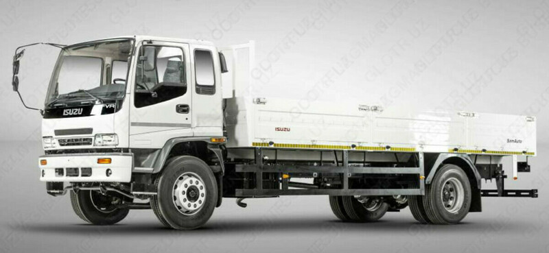 ISUZU FVR 33P shassisi asosida tekis korpusli yuk mashinasi