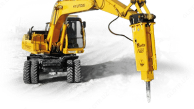 Гидромолот SHACMAN MTB155