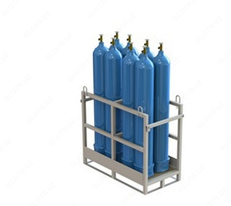   Контейнеры для транспортировки баллонов с техническим газом