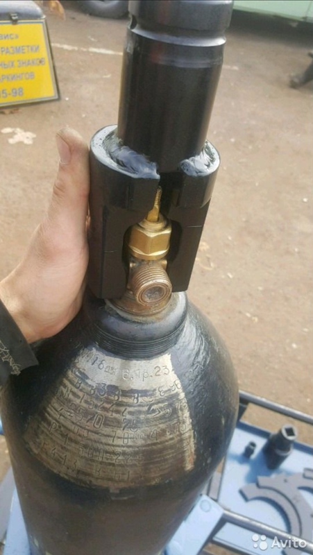  Ремонт и освидетельствование кислородных баллонов - 