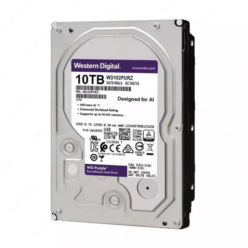  DS WD101PURX (Original) HDD-10tb - 