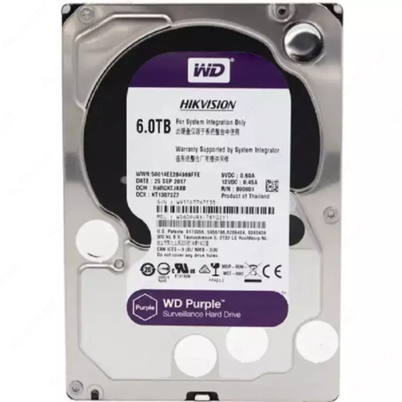  DS WD62PURX-78 (Original) HDD-6tb - 