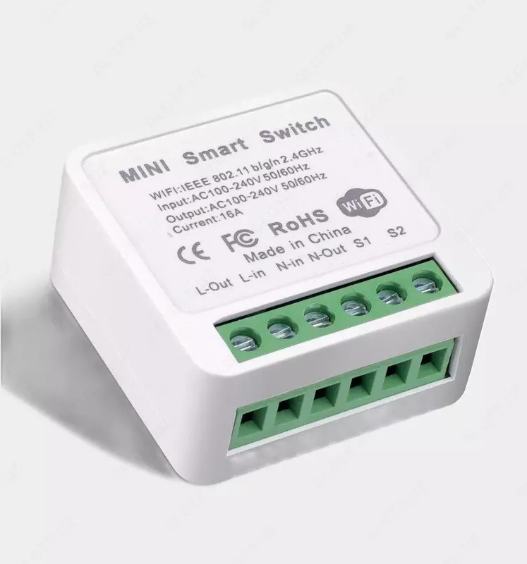 Умное реле Tuya Zigbee Smart Switch Power Monitor