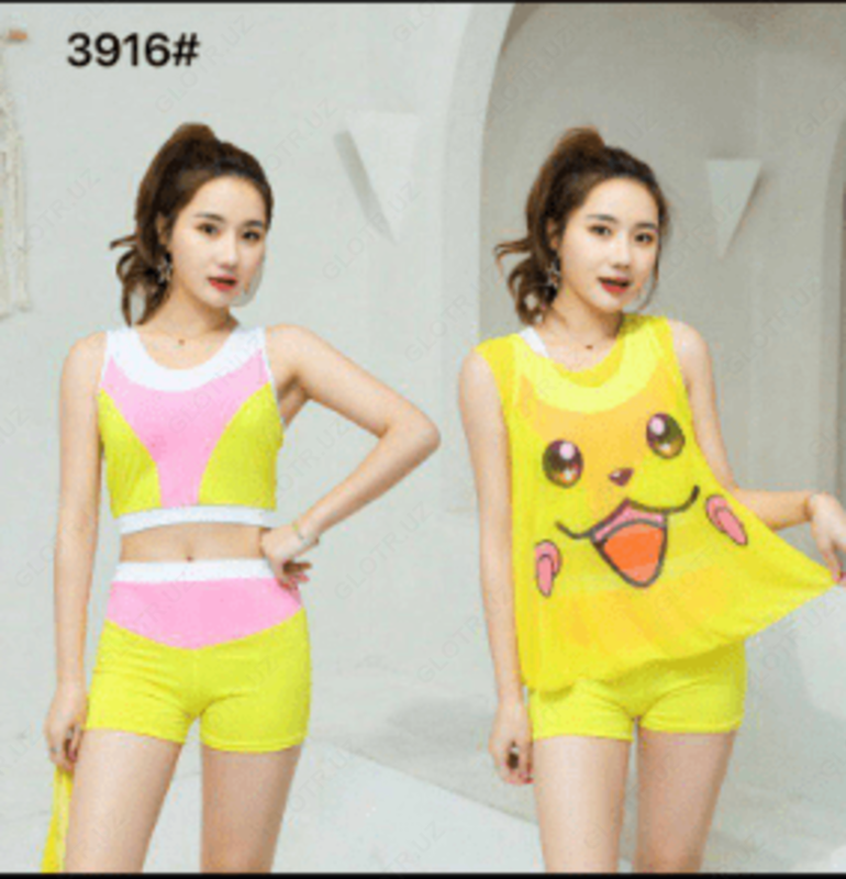 O'smirlar uchun suzish kiyimlari san'ati 012