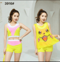 O'smirlar uchun suzish kiyimlari san'ati 012