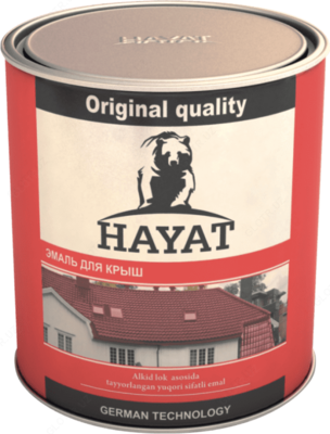 Tom yopish uchun HAYAT emal