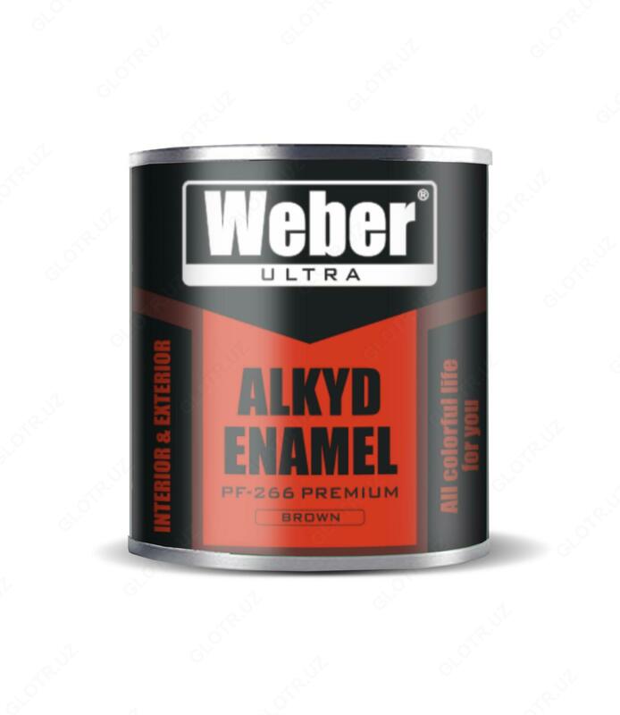 Алкидная эмаль Weber PF-266 "Standart" глянцевая