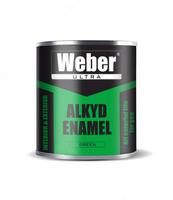 Алкидная эмаль Weber зеленая