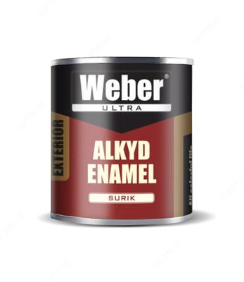 Алкидная эмаль Weber сурик