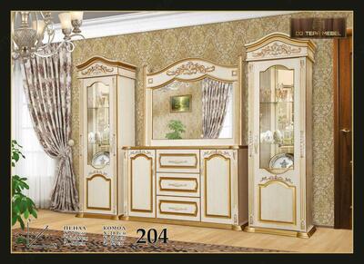 Пенал-комод (золотистый