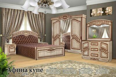 Спальный гарнитур "Афина" (дуб