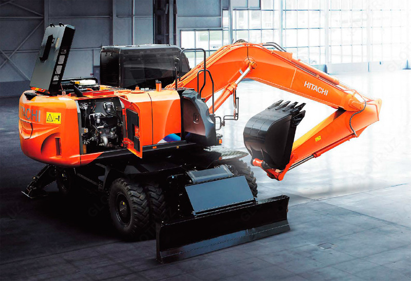 Экскаватор ZX170W-5A - ООО ИП "Eurasian Construction Machinery"