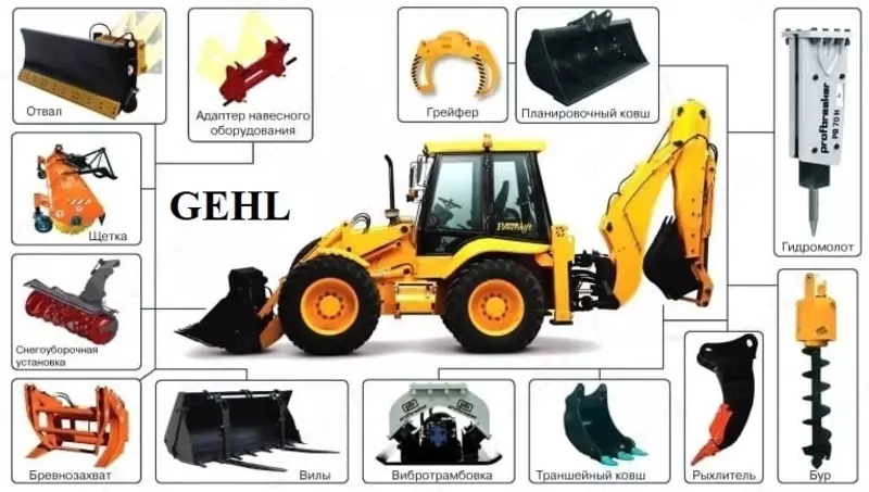 от 895 000 000 сум Экскаватор-погрузчик Gehl GBL-X 920.