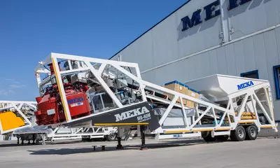 Бетонные заводы MEKA (Турция) БСУ