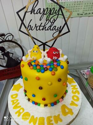 Именинный торт арт 010