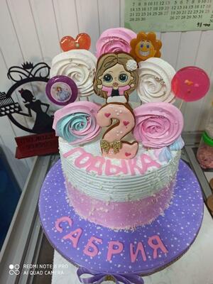 Именинный торт арт 012