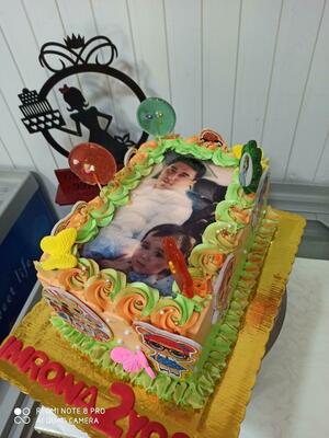 Именинный торт арт 013