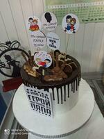 Именинный торт арт 018