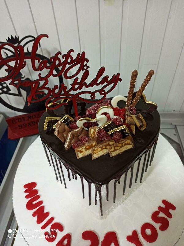 Именинный торт арт 019