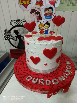 Именинный торт арт 020