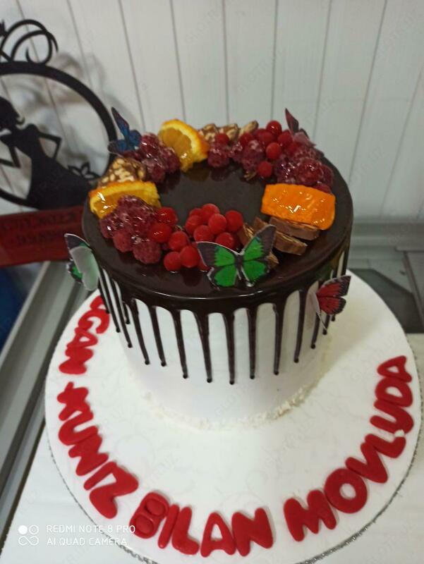 Именинный торт арт 021