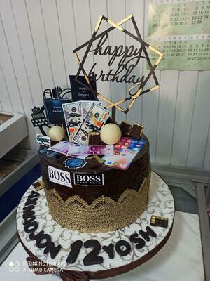 Именинный торт арт 022