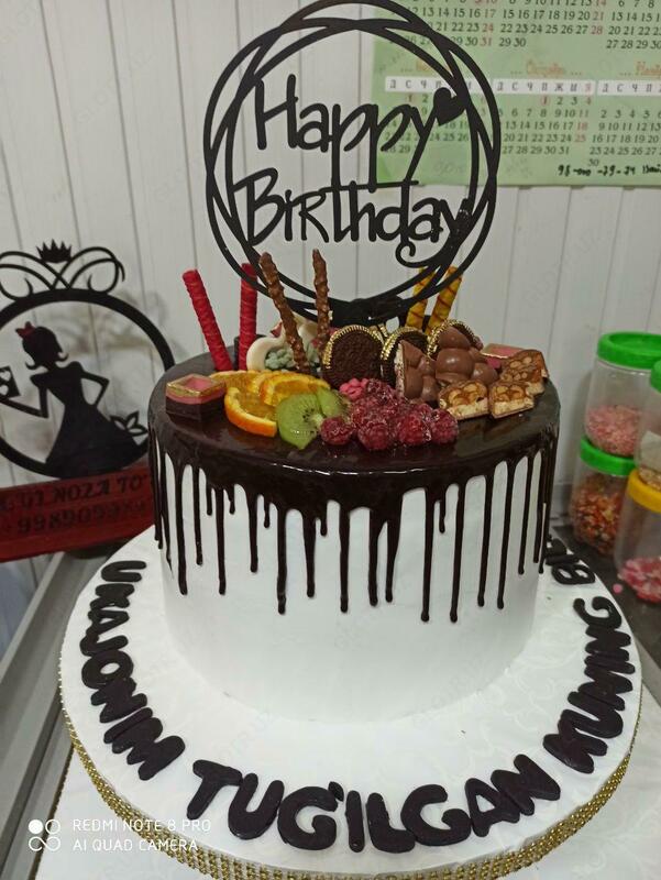 Tug'ilgan kungi kek san'ati 023 - 150 000 so'm