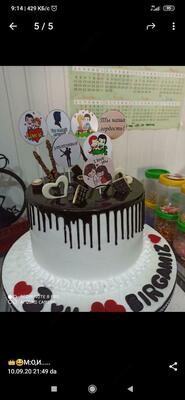 Именинный торт арт 028