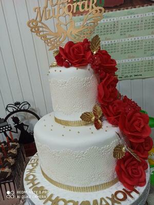 Свадебный торт арт 002