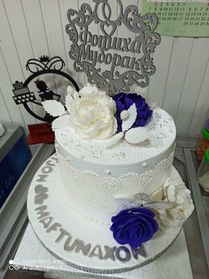 Свадебный торт арт 004 - от 200 000 сум