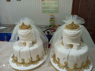Свадебный торт арт 006 - от 200 000 сум