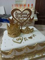 Свадебный торт арт 008